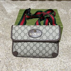 Ophidia GG small belt bag 100% authentic